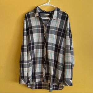 Barbour Relaxed Seaglow Shirt Size 14